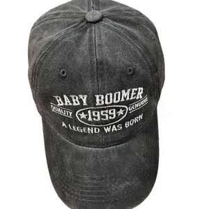 Custom Boomer Generation Hat, Baby Boomer Cap, Boomer Hat Perfect Gift For Dad Low Profile Dad Hat-Pigment Dyed