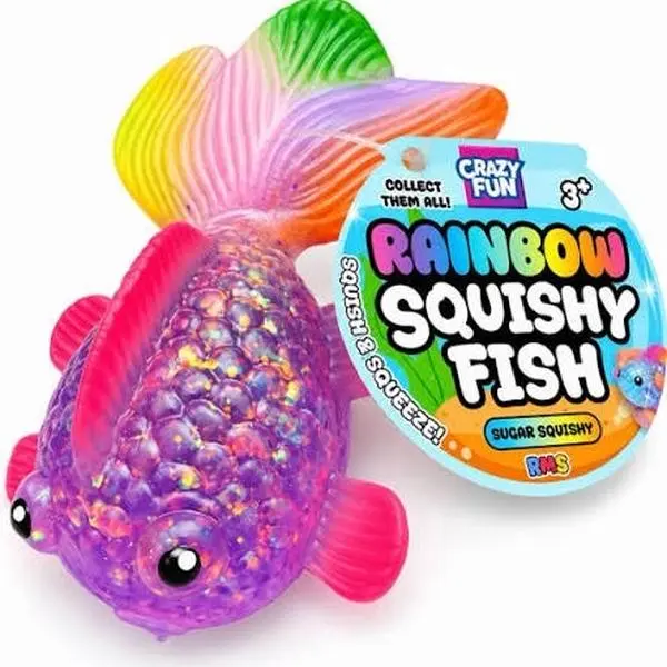 Rainbow Squishy Fish