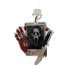 Ghostface Call Me  Dust Plug Charm- Cellphone Smartphone Charm