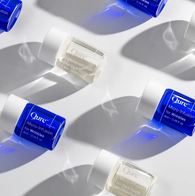 Qure Micro-Infusion System: Facial Serum for All Skin Types - 2 Months Mixed (For Wrinkles + Dark Spots) 2