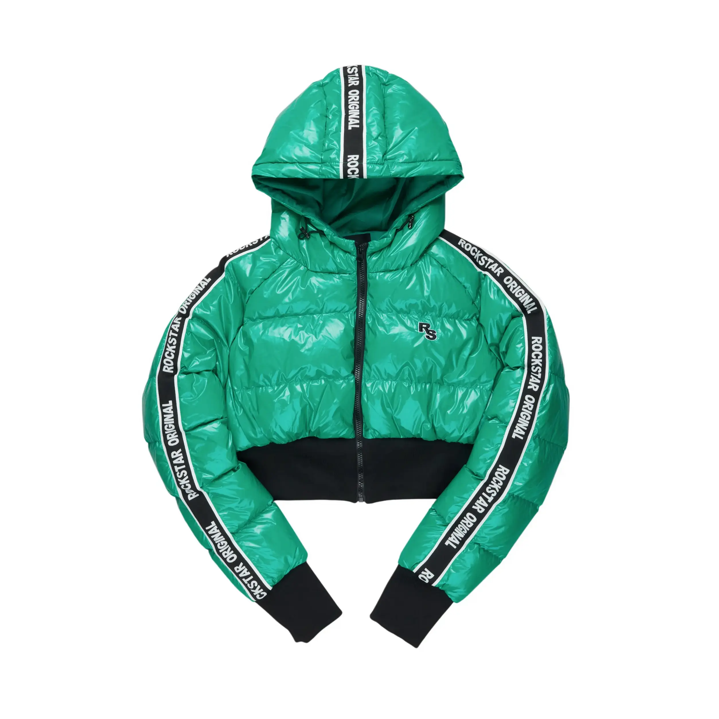 Jackey Green 2.0 Crop Puffer Jacket Jackey Green 2.0 Crop Puffer Jacket