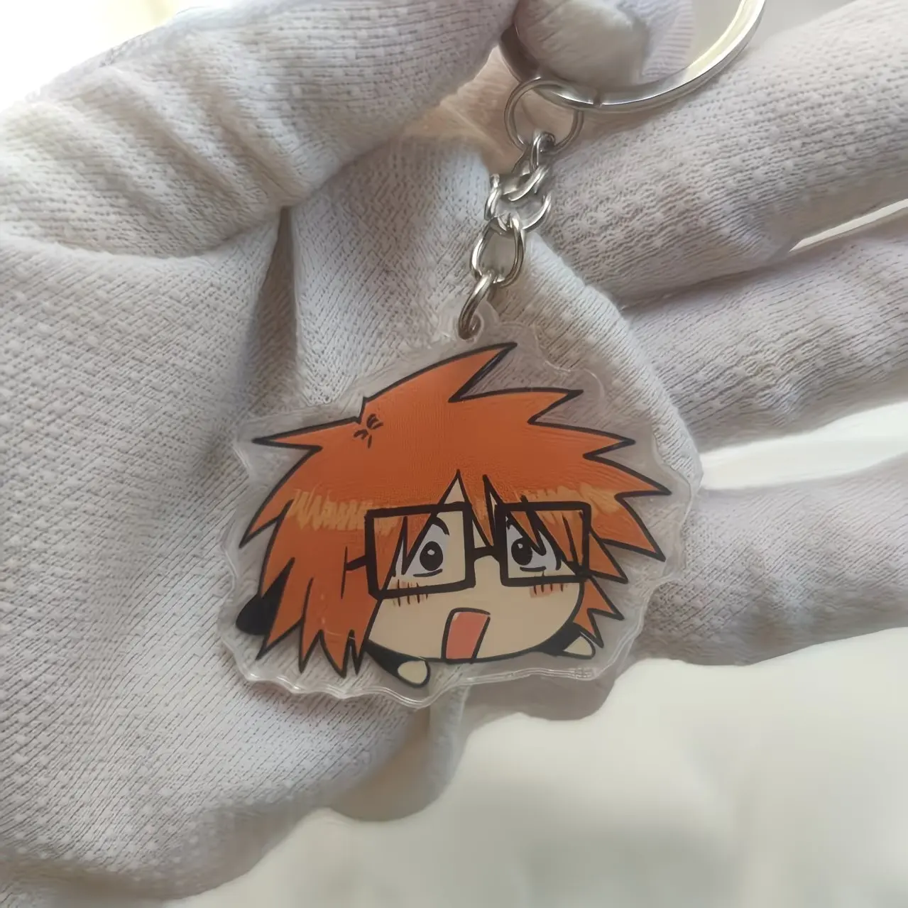 Ranfren Acrylic Anime Keychain, Cute Bag Accessories, Collectable Keychains For Backpack, Bag, Great For Party Favors & Little Gifts!