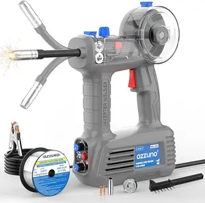 Azzuno Handheld MIG Welder 100A 110V Flux Core Stick Welder