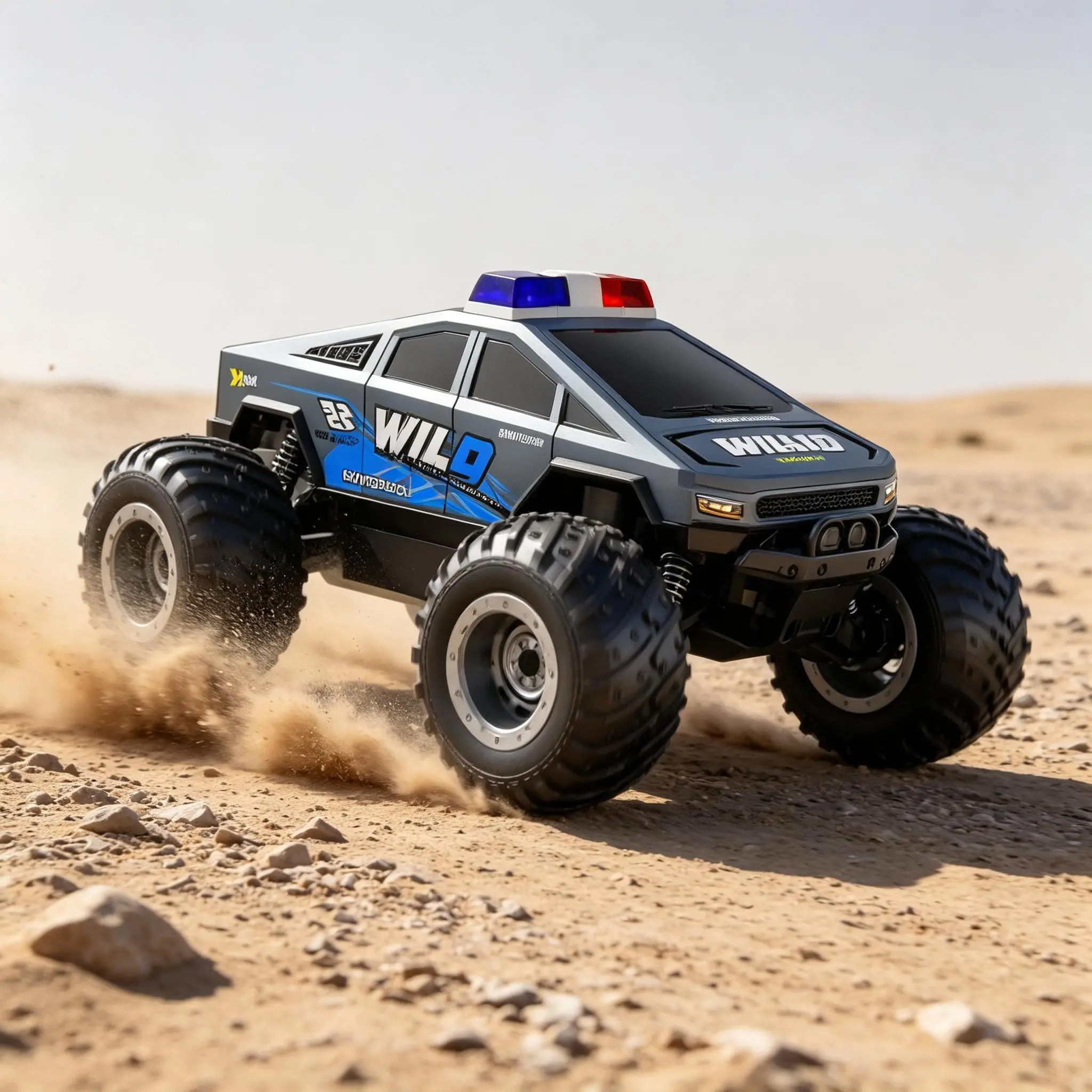 1:18 Remote Control Car,2.4GHz 4WD Cyber RC Truck Toy, RC Monster Truck for All Terrain, Kids Birthday Gifts for Boys Girls Age 3-12 Year Olds