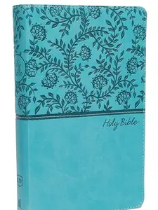 KJV, Deluxe Gift Bible, Leathersoft, Teal, Red Letter, Comfort Print: Holy Bible, King James Version Imitation Leather – March 28, 2017