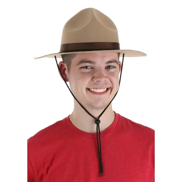 Adult Mountie Costume Hat