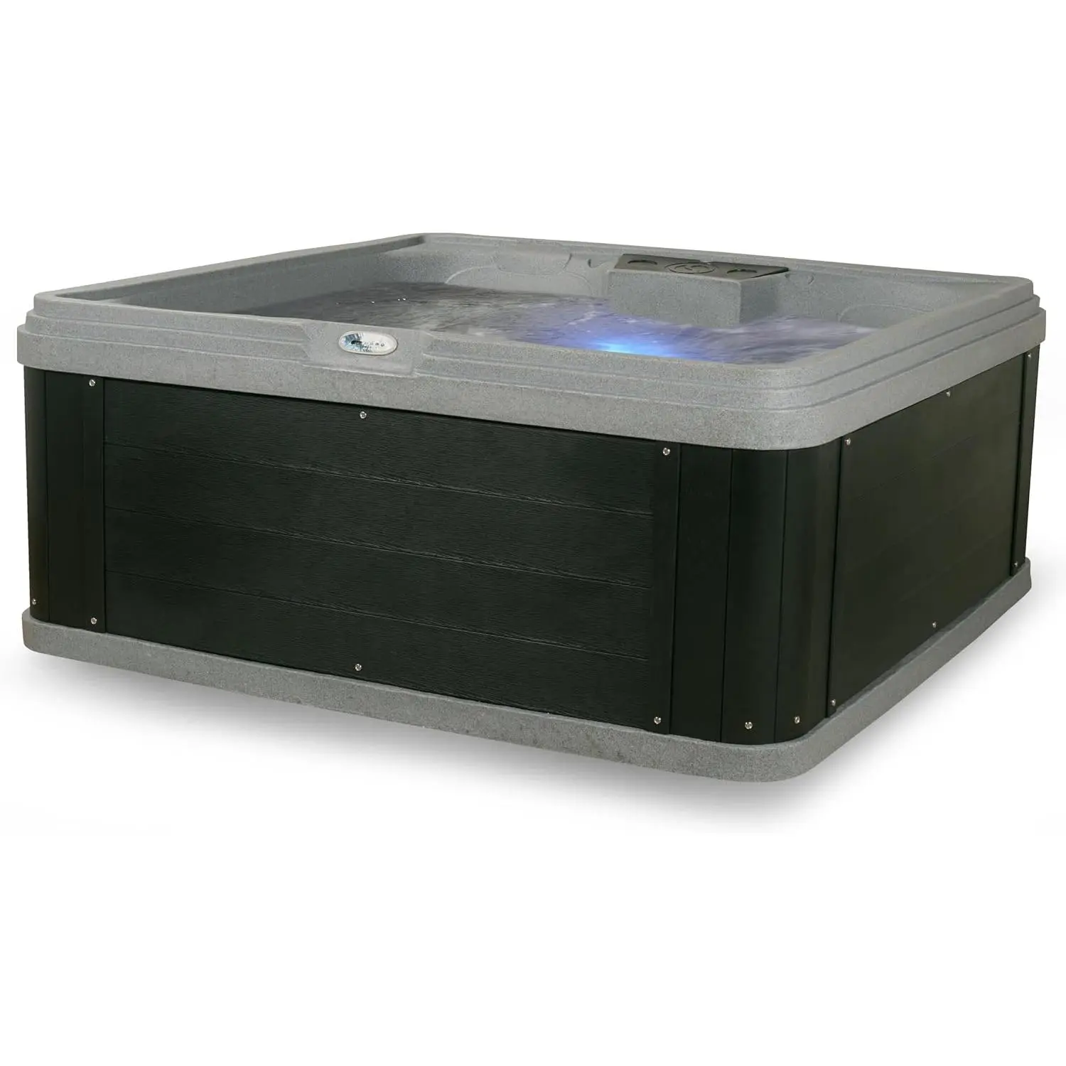 Ariana Outdoor Hot Tub – 6 Person Therapeutic Spa with 30 Jets & LED Lighting