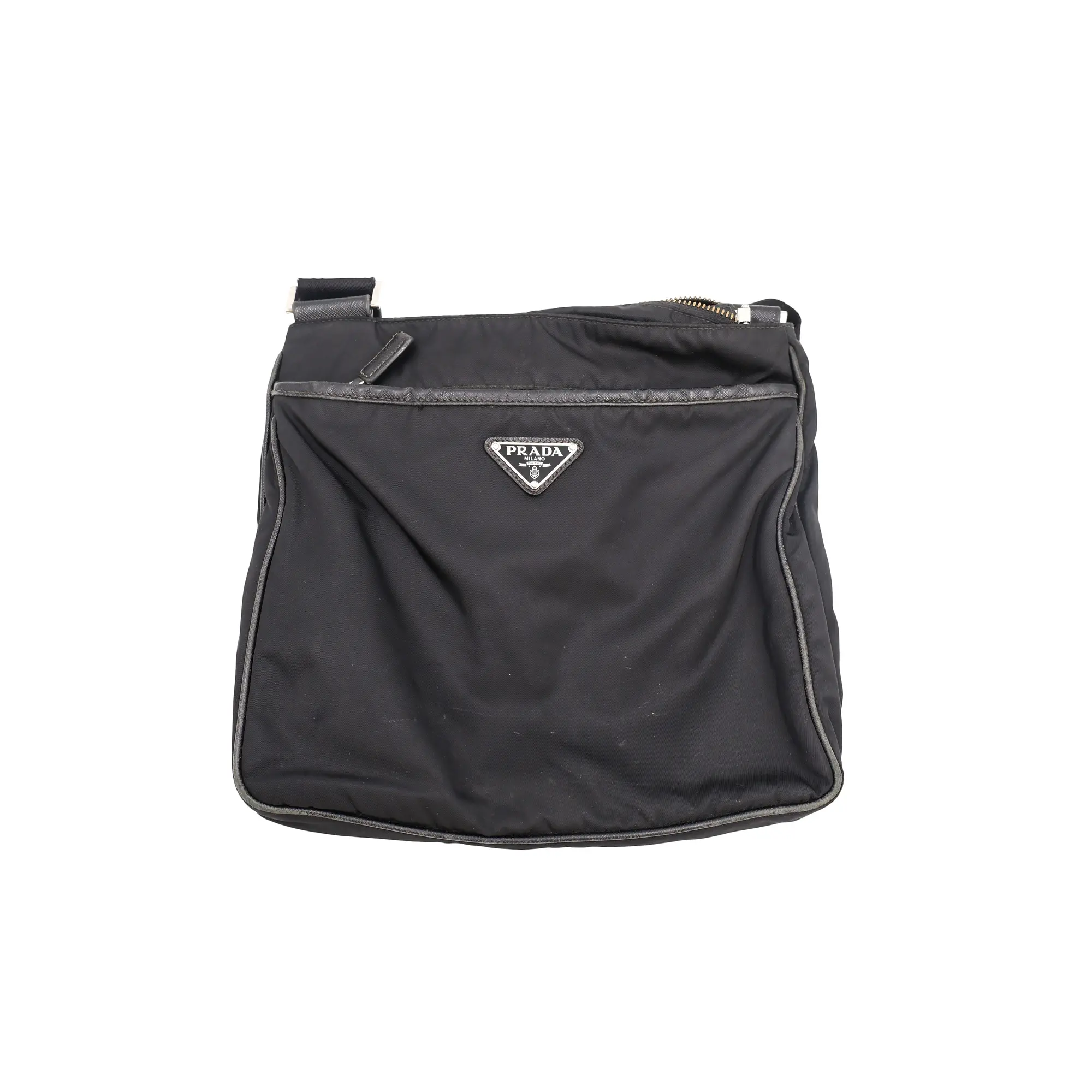 Pre-owned PRADA Nylon Crossbody Bags Re Crossbody Bag (LSC13)