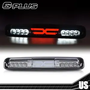 Tail Brake Light Cargo Lamp Fit For 99-07 Silverado/Sierra 1500 2500 3500 3D LED，Rear Cargo Lamp High Mount Stop light