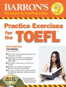 USED-Barron's Practice Exercises for the TOEFL: Test of English as a Foreign Language by Pamela J. Sharpe Ph.D. (Paperback)
