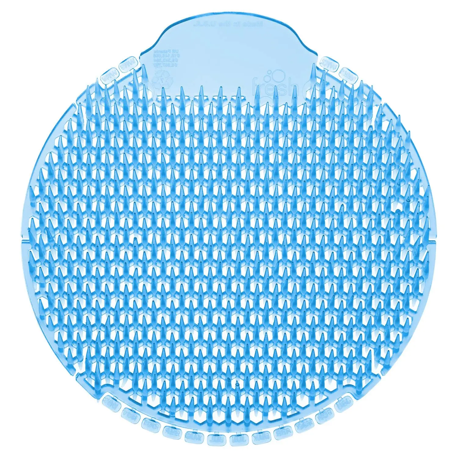 Fresh Products Slant7 Urinal Screen Best Splash Prevention Easy Installation Long Lasting Fragrance Made in the USA Lasts for 30 Days 10pk for Mens Urinals Cotton Blossom