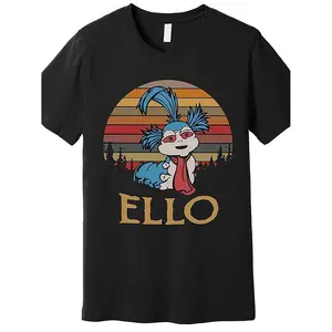 Men's Labyrinth Retro Premium T-Shirt - Funny Short Sleeve Graphic Tee - Black Collection