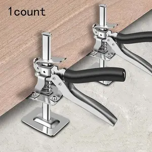 Tile Height Adjuster, Manual Metal Tool for Kitchen Cabinets, Wall Tile Raiser, Floor-To-Wall Tile Leveling Device, DIY Home Improvement