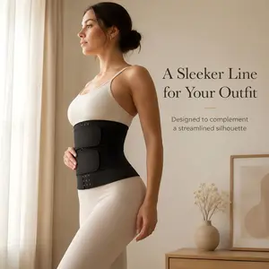 Adjustable Waist Support Belt - Multi-Row Hook & Loop Waist Cincher for All-Day Comfort & Secure Fit Tummy Control/Hourglass Posture Correction Back Strap