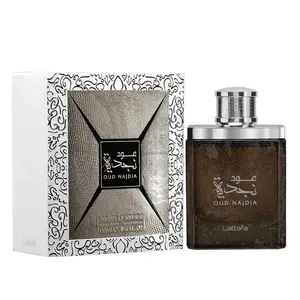 Lattafa Oud Najdia for Unisex Eau de Parfum Spray, 3.4 Ounce