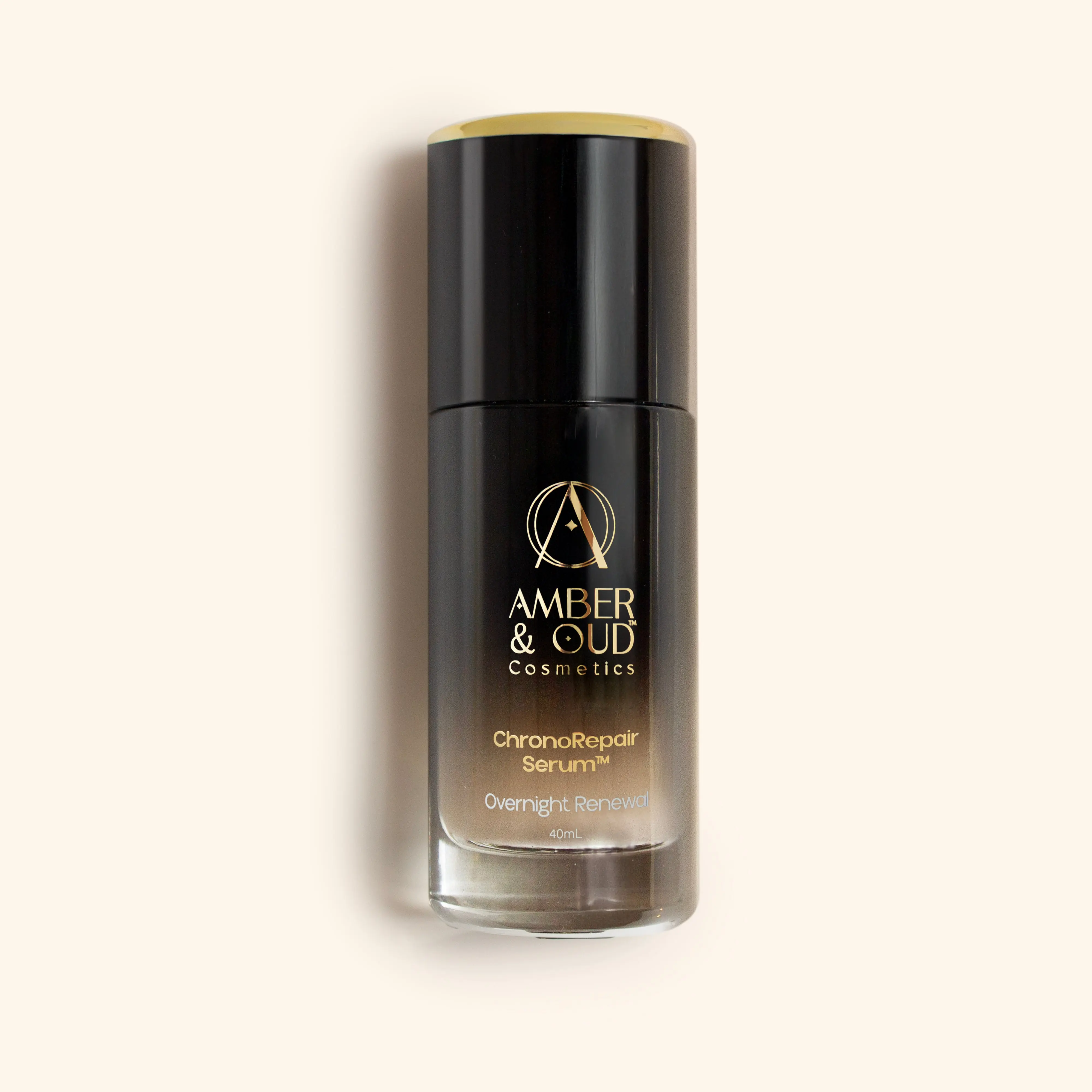 Amber & Oud Cosmetics ChronoRepair Serum Antioxidant Facial Serum with Vitamin C, Resveratrol & Ferulic Acid, 40 mL / 1.35 fl oz
