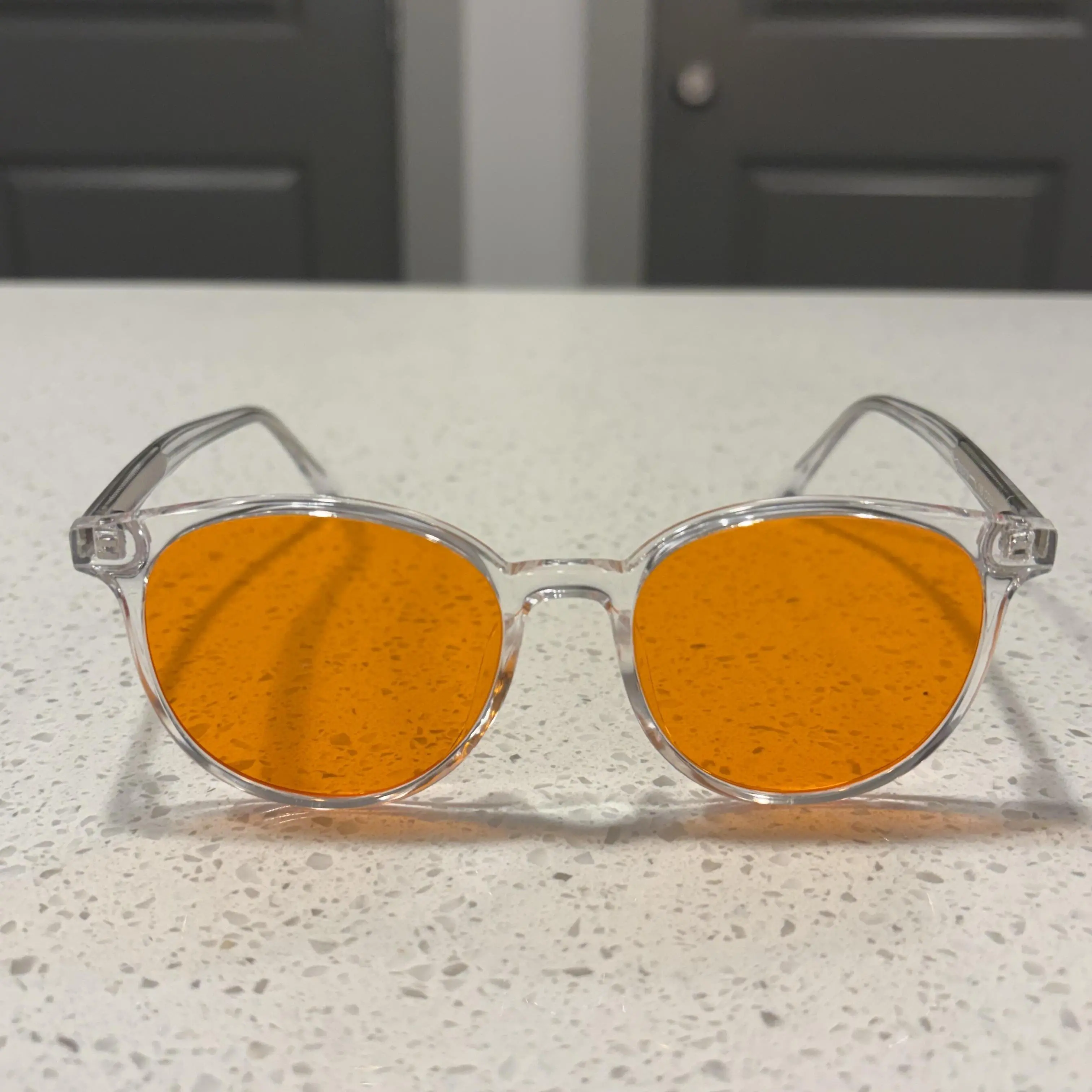 BLAYDEN Blue Light Glasses - Clear/Autumn