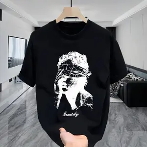 Unisex Crew Neck  T Shirt 100% Pure Soft Cotton Breathable Comfortable Casual Streetwear Retro Sports Fighting Tee Classic Athletic Apparel for Men Women Daily Workout Outdoor All Season Easy Matching Fashion Wear，men's t shirts