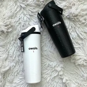 NEW Golf Inspired FreeSip 30oz Water Bottle Insulated Leakproof Sports Drinkware Design