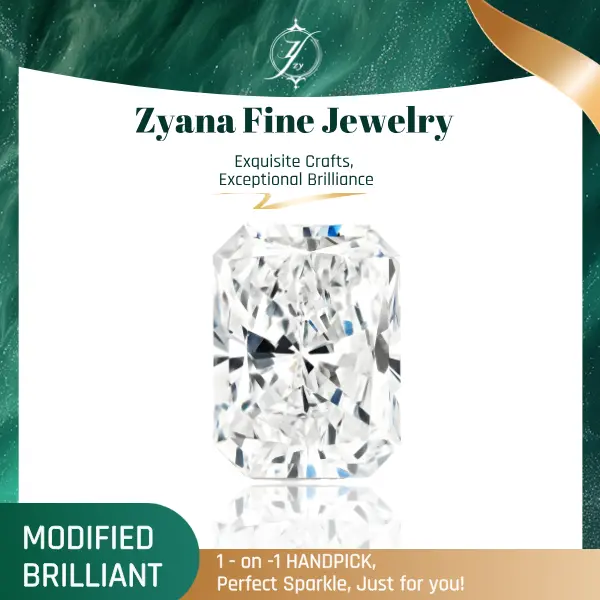 Zyana Fine Jewelry Unisex Modern Loose Lab-Grown Diamond - 1+ ct (1-20 ct range), IGI Certified, D-F Color, VVS1-VVS2 Clarity, Excellent Polish & Symmetry, No Fluorescence, for Custom Jewelry Service