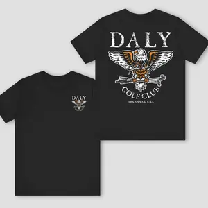 [New] Daly Golf Club 2026 TShirt, Vintage Eagle Logo Arkansas USA Graphic Design, Soft Cotton Blend Fabric, Unisex Fit for Golf Fans, Perfect Gift for Golf Enthusiasts