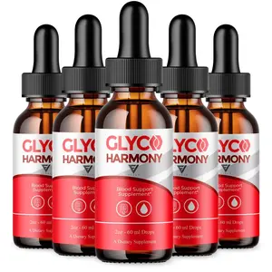 (5 Pack) Glyco Harmony Drops, GlycoHarmony Advanced Formula Supplement (10oz)