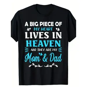 Cherished Memories of My Heart in Heaven Tribute T Shirt