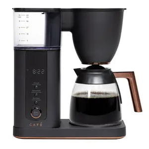 GE Appliances 45 oz SCA-Certified Coffee Maker Matte Black CAFE Glass Carafe 10