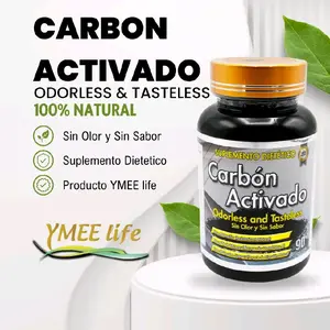 Carbon Activado Odorless and Tasteless - 90 Capsules - Supplement Dietético - Flavorless & Odorless Formula