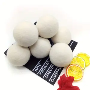 Three-Piece Dryer Ball Set Replacement, Washing Machine Balls for Dryers, Laundry Balls, Wool Dryer Balls, Ideal for Home Daily Use, Non-Toxic, No Ca Prop 65 Warning