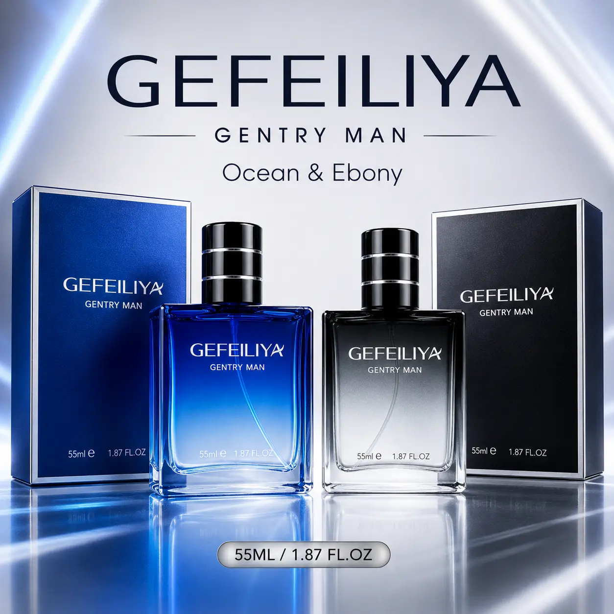 Men's Cologne, Portable Travel Size Perfume Spray with a Charming Masculine Scent, Ideal for Gifting and Gatherings, 1.86 fl oz, Cologne Perfume Spray, Fragrances And Perfumes
