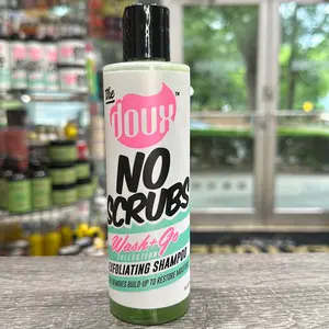 The Doux No Scrubs Wash + Go Exfoliating Shampoo