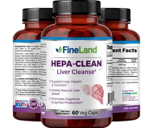 FineLand Hepa-Clean Support Liver Health & Function, Assists Natural Liver Detox, Promotes Digestive Enzymes Production Healthcare Milk