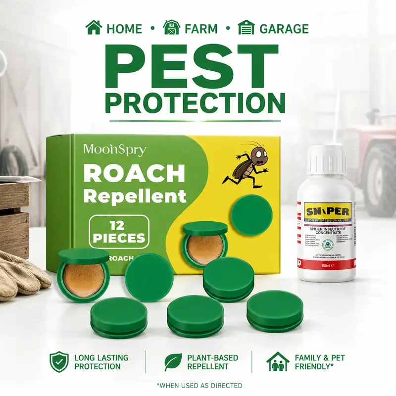 Natural Predators of Cockroaches - Specially FormulatedforHot Summers - Indoor & Outdoor Protection andElimination Outdoor Pest Spray Fast-Acting Non-Toxic Roach Killer Liquid Multi Use Home Pest Repellent Multi-Species Bait