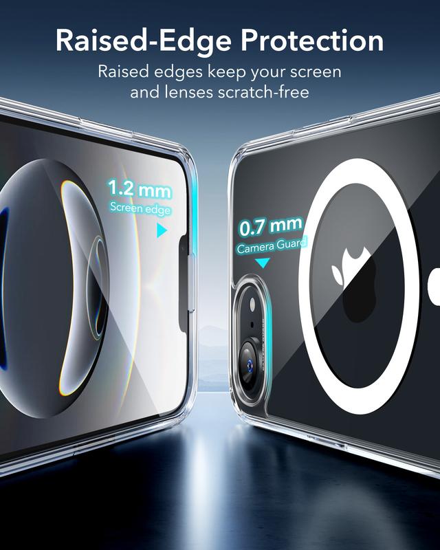 ESR for iPhone 17e/16e Case, Compatible with MagSafe, Shockproof Military-Grade Protection, Magnetic Phone Case for iPhone 16e, Classic Hybrid Case