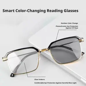 Blue Light Blocking Reading Glasses for Seniors |   1.00-4.00 Diopters HD Eye Protection |   Unisex Lightweight with Soft Silicone Nose Pads