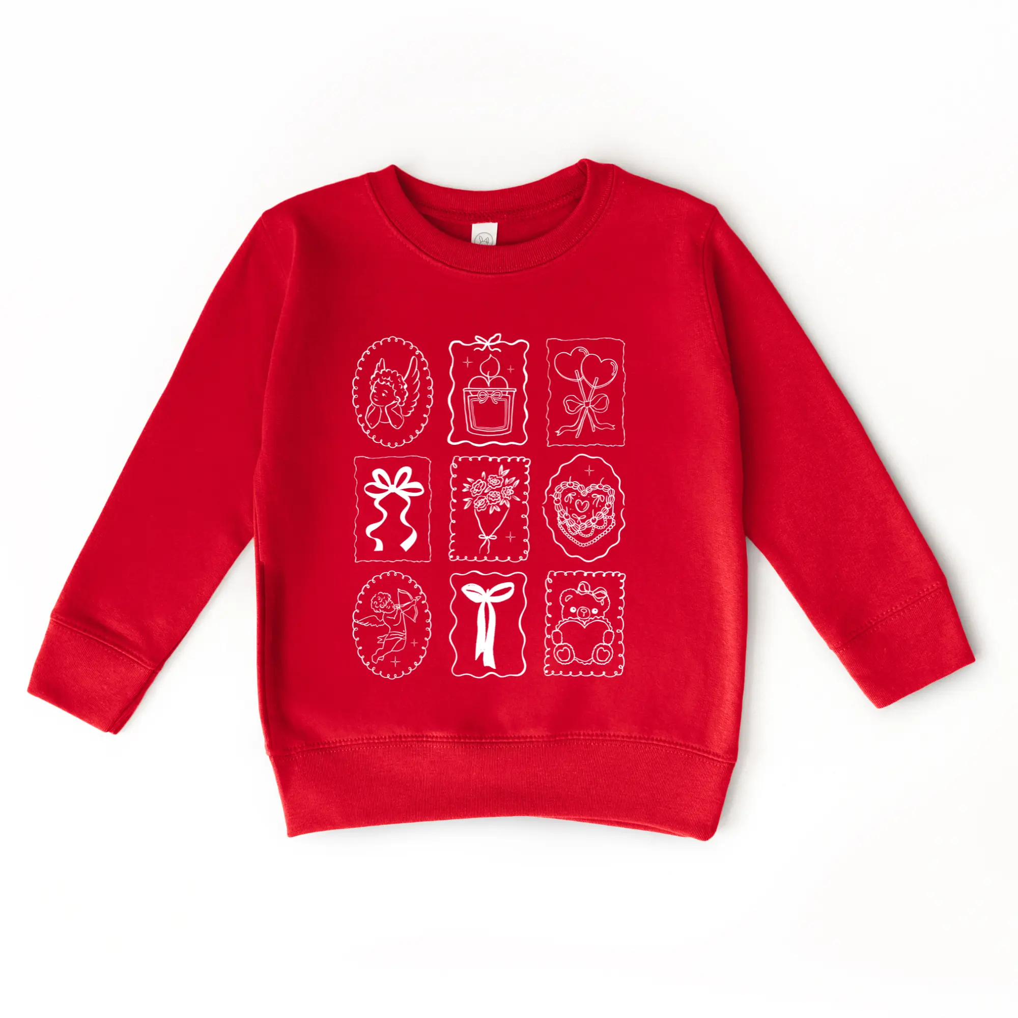 XOXO Valentine's Doodle Sweater