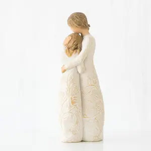 Willow Tree Close to me, Apart or Together, Always Close to me, Expresses Loving Relationships Between Mother and Daughter, Sisters or Friendships, Sculpted Hand-Painted Figure