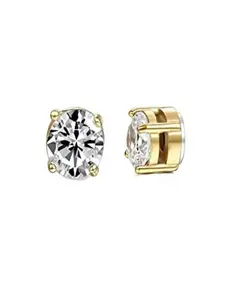 Magnetic Stud Earrings, Cubic Zirconia, Hypoallergenic, No Piercing Needed, Retro Style, All Seasons, Fashion Jewelry Gift