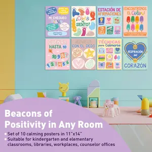Spanish Calming Corner Poster Set | Set of 10