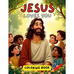 Jesus Loves You Coloring Book