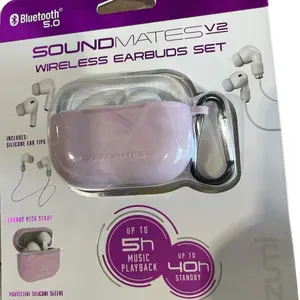 Tzumi Sound Mates V2 Wireless  Stereo Earbuds Set