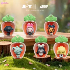 Alien Stage Rabbit Series Little Cute Radish Blind Box，Cute Alien Stage Rabbit Radish Rice Grains Series Anime Mystery Box Figure, Collectable Officially PVC Figure for Birthday Gifts