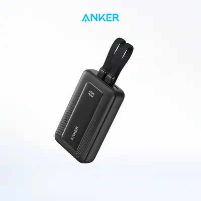 Anker Zolo Power Bank, 10,000mAh Or 20,000mAh 30W Portable Charger With Built In Usb C Cable For Travel For Iphone 16 15 Series Macbook Galaxy Ipad I.1067124434 - View #4