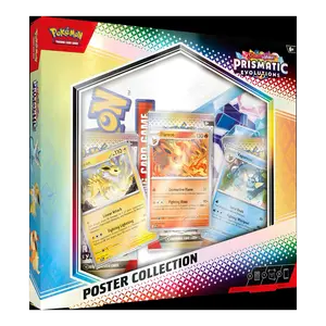 Pokemon TCG: Scarlet and Violet 8.5 Prismatic Evolutions Poster Collection