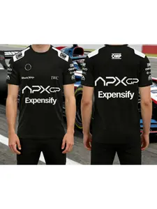 2026 New Brad Pitt F1 Men Women Movie T-shirtOutdoor Sports CasualComfortable Motorcycle Shirt3D PrintedFast Drying