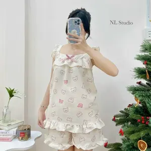 Vietnam Pajamas for Women - Loungewear and Nightwear Womenswear Pajama Set