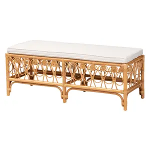 bali & pari Ibiza Boho Benches & Banquette, Light Honey