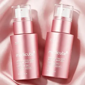 Medicube PDRN Pink Collagen Exosome Shot 2000, Clinical-Grade Recovery Serum for Post Laser & Peel Damaged Skin