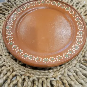 Clay Round Dinner Plate 9 inch